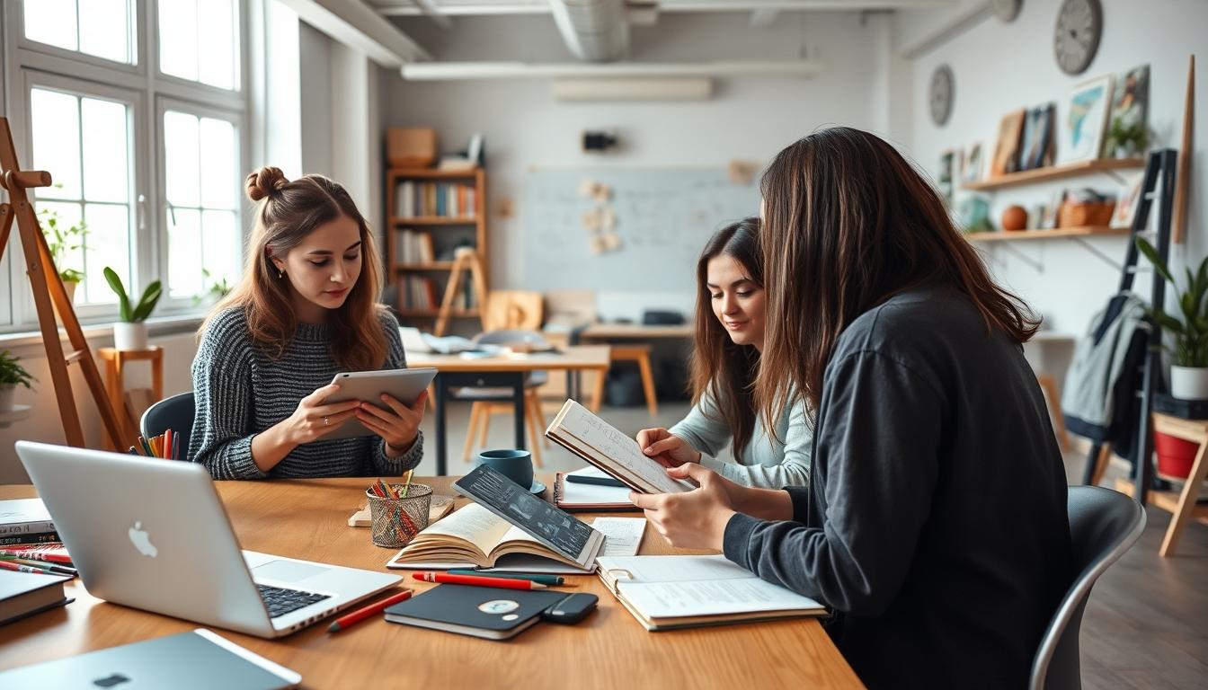 Organized exam preparation notes and academic planner